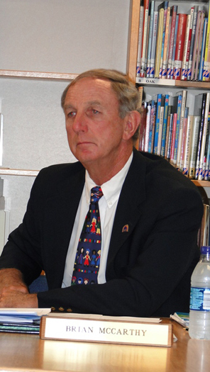 Superintendent-Principal Brian McCarthy