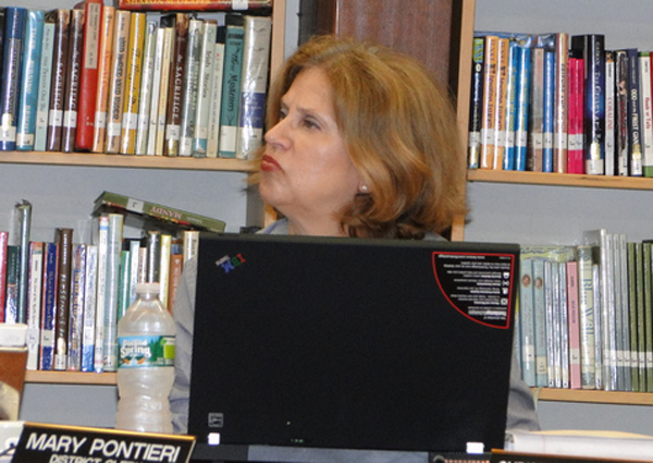 Southampton School District Clerk Mary Pontieri