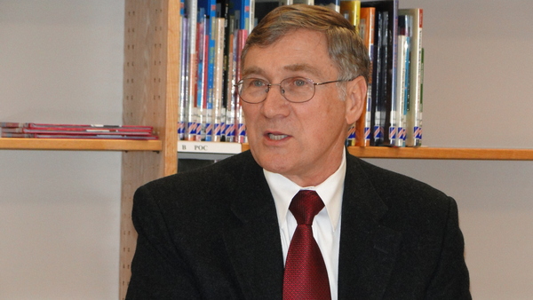 Tuckahoe School Superintendent-Principal Joseph "Chris" Dyer
