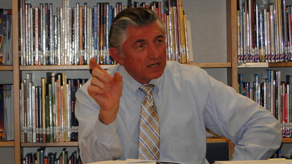 Tuckahoe School Board Chairman Robert Grisnik