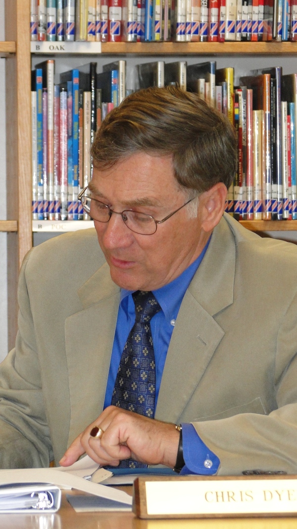 Tuckahoe School Superintendent-Principal Joseph "Chris" Dyer COLLEEN REYNOLDS