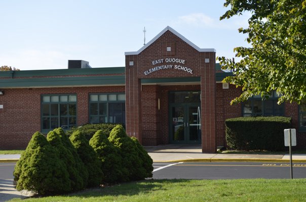 East Quogue Elementary School on Central Avenue. ALEXA GORMAN