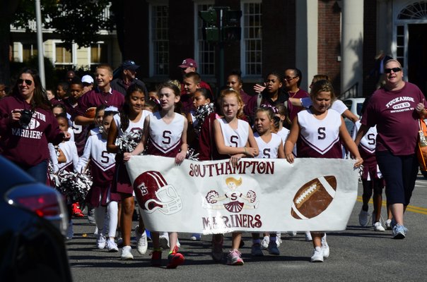 Students, parents, and administrators came out for the Southampton Homecoming Parade on Saturday. BY ERIN MCKINLEY