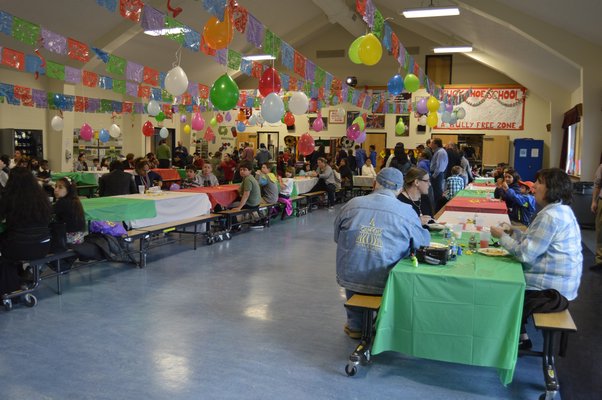 The Tuckahoe School celebrated Cinco de Mayo on Friday night. ALYSSA MELILLO