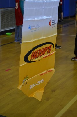 East Quogue Elementary School hosted its annual "Hoops For Heart" basketball fundraiser on Friday. ALEXA GORMAN