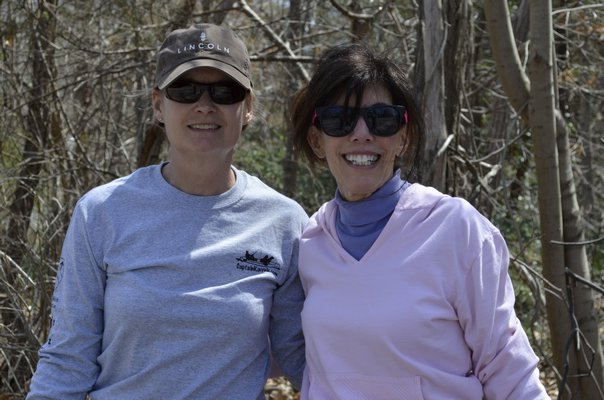 From left, Suzanne Collins, of Remsenburg, and Andrea Spilka, of Eastport. ALEXA GORMAN