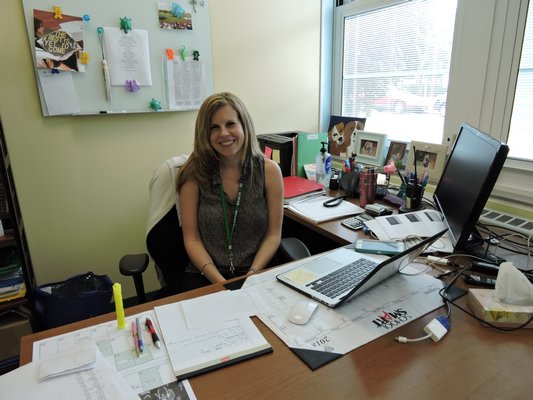 Jessica Williams, the new assistant principal at Westhampton Beach High School. ELSIE BOSKAMP