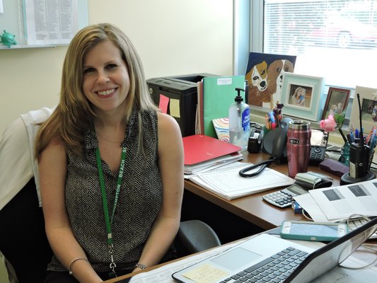 Jessica Williams, the new assistant principal at Westhampton Beach High School. ELSIE BOSKAMP