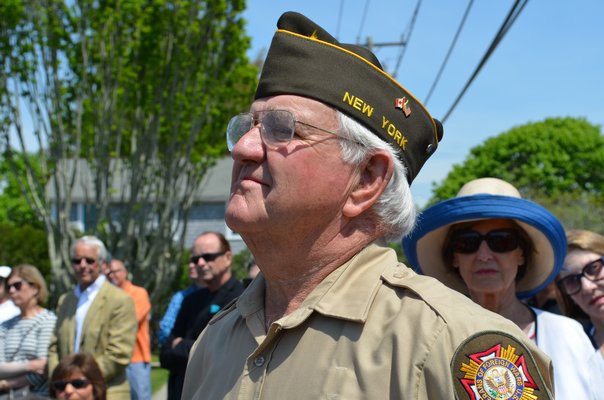 Bob Murray, of the Quogue Veterans of Foreign Wars Post 5350, served in the Vietnam War from 1963-1966 as a lieutenant in the Navy. Alexa Gorman
