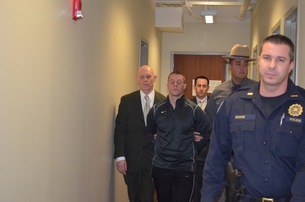 Middle School gym teacher Thomas Sheppard in court last week. ERIN MCKINLEY