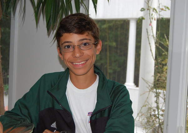Nick Panzarino's mother, Debra Vasso, is helping the boys raise money to buy the robotics kit.