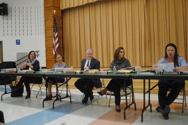 The Board of Education at East Quogue School District. AMANDA BERNOCCO