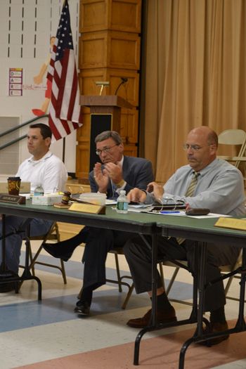 East Quogue Superintendent of Schools Les Black applauds the addition of a kindergarten class at the school next year due to increasing enrollment.