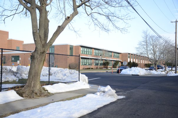 Westhampton Beach Police and New York State Troopers responded to a threat at the Westhampton Beach High School on Friday morning. GREG WEHNER