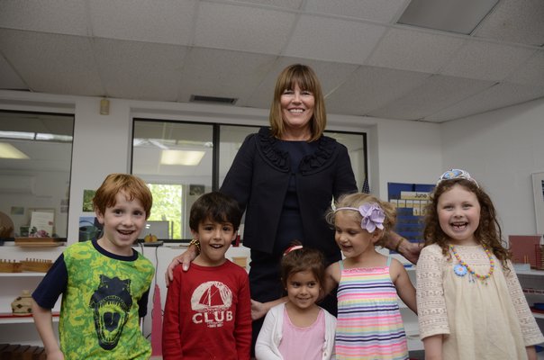 Irene Gazza, who opened the Southampton Montessori School in 1983, will retire as the director at the end of June. GREG WEHNER