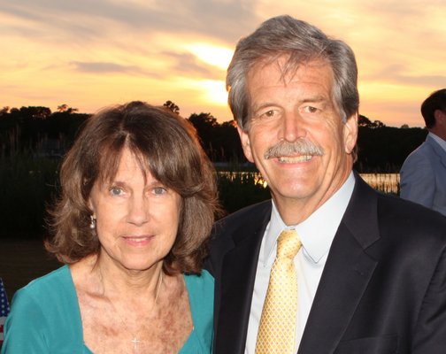 Bernadette and Gordon Werner at this past year's East End Hospice Summer Gala. NEIL M. SALVAGGIO