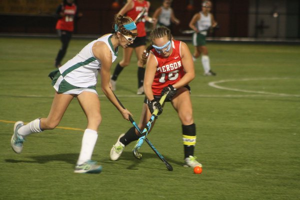 Paige Schaefer, shown here in last season's Long Island Championship, is going to play a key role for Pierson this season.  CAILIN RILEY CAILIN RILEY