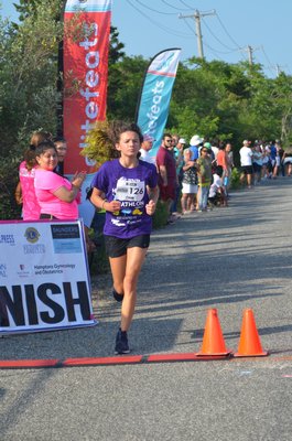 Tatum Norris of Green Cove Springs, Florida, placed second in the 14-and-under girls group. KIM COVELL