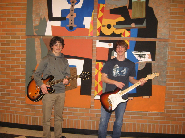 Luke Jurow and Riley Owens believe music is integral to their lives.