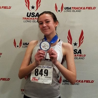 Pierson's Penelope Greene won a bronze medal at the Long Island Elite Meet on Saturday. YANI CUESTA