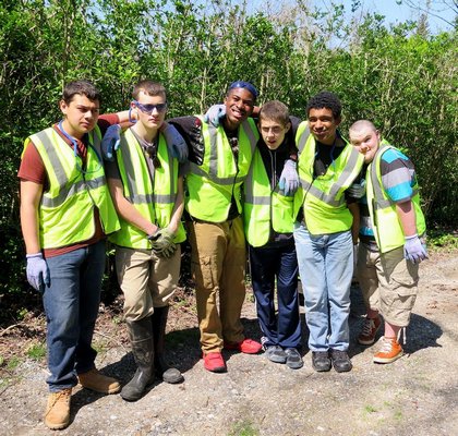 Erick Ramos, 16, Albert Weis, 16, Joseph Mongillo, 15, Anthony Camille, 13, and Nicholas Aguirre, Albert Weis, Kevin Irace, 15 COURTESY BOSCES