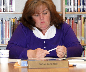 Board member Susan Riccardi