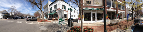 The Southampton Village Master Plan for the Business District, which includes Main Street and Jobs Lane, hopes to promote business and protect the historic integrity of the village.    DANA SHAW