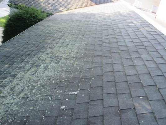 The roof on the Remsenburg-Speonk Elementary School needs repairs to prevent future leaking and damage. COURTESY REMSENBURG ELEMENTARY SCHOOL