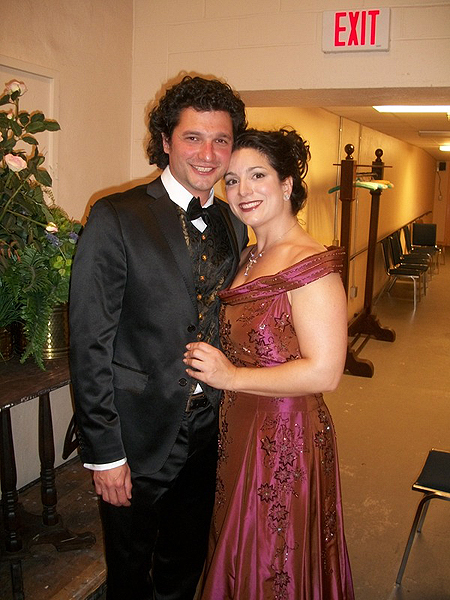 Dimitrie Lazich and Maria D'Amato will sing at St. Luke's Episcopal Church this weekend. COURTESY MARIA D'AMATO