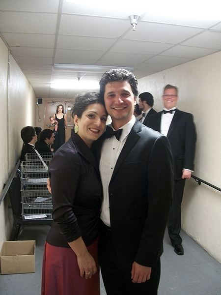 Maria D'Amato and Dimitrie Lazich will sing at St. Luke's Episcopal Church this weekend. COURTESY MARIA D'AMATO