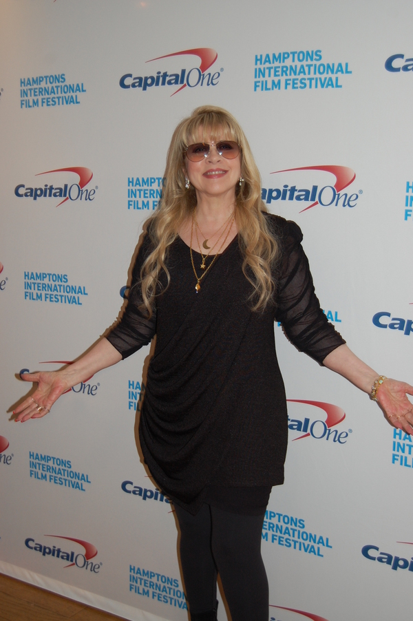 Stevie Nicks at Bay Street Theatre in Sag Harbor on Sunday.  DAWN WATSON