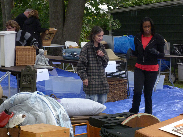 Dolores sorts through her belongings. COURTESY A&E TELEVISION/SCREAMING FLEA PRODUCTIONS