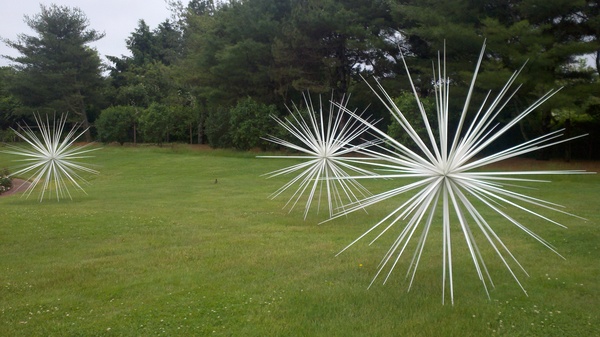 Norman Mooney's "Wind Seeds" at Bridge Gardens.   ERIC ERNST