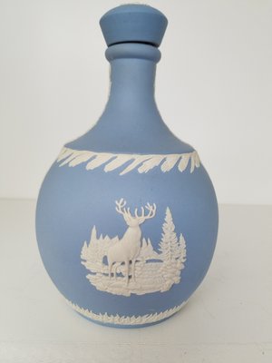 An English Wedgwood commemorative decanter for Glenfiddich.  JACK CRIMMINS