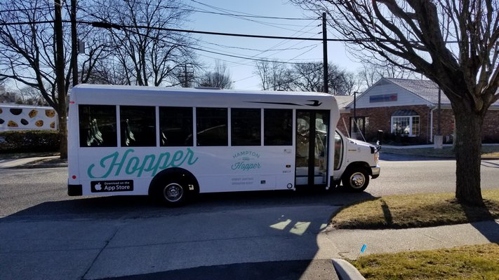 The Hampton Hopper offers two routes around Southampton in an effort to get riders to their destination. GREG WEHNER