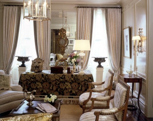 Window treatments are making a comeback. MICK HALES