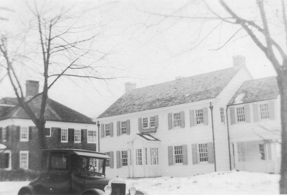 The home of Edward Post White and Lizabeth May Halsey White on Post Crossing in Southampton Village photographed in the early 1930s. COURTESY CON CROWLEY