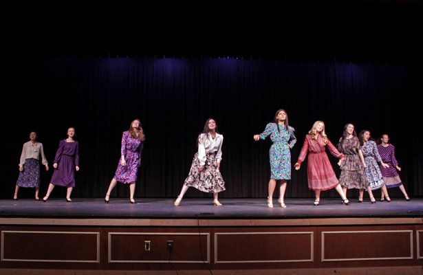 Performance from "9-5" by the students of Westhampton Beach High School. TOM KOCHIE