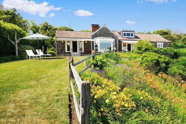 The home at 644 Old Montauk Highway in Montauk sold for $7.85 million. COURTESY OUT EAST VIA SAUNDERS AND ASSOCIATES