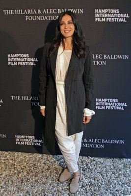 Actress Nadine Labaki ('Capernaum') at the Chairman's Reception.  TOM KOCHIE
