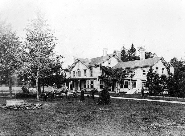 Below: The Valentine and Abigail Hicks Home in Jericho, a stop along the Underground Railroad. JERICHO PUBLIC LIBRARY