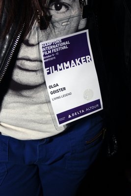 Filmmaker Olga Goister.  TOM KOCHIE