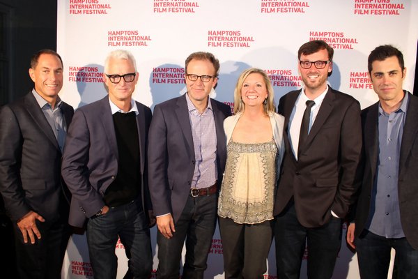 Stuart Match Suna, John Slattery, Tom McCarthy, Anne Chaisson, David Nugent and Josh Singer.  TOM KOCHIE