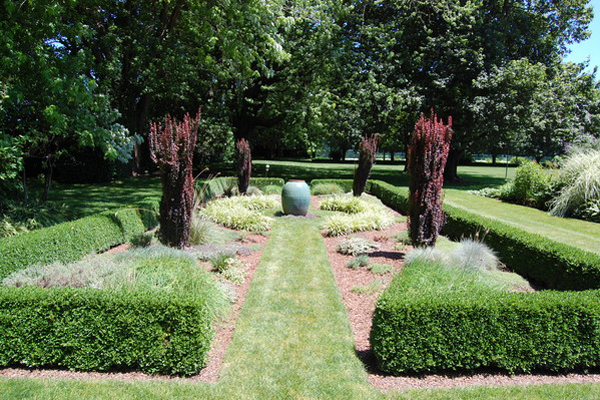 Bridgehampton estate garden.  Dawn Watson