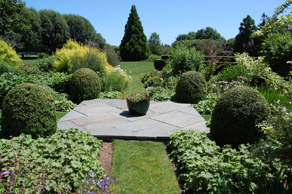 Bridgehampton estate garden.  Dawn Watson