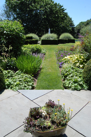 Bridgehampton estate garden.  Dawn Watson