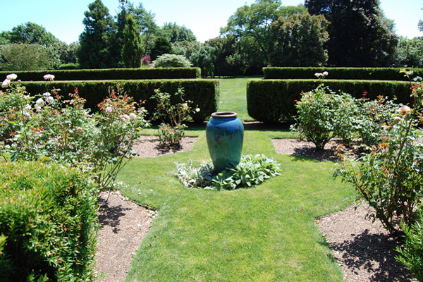 Bridgehampton estate garden.  Dawn Watson