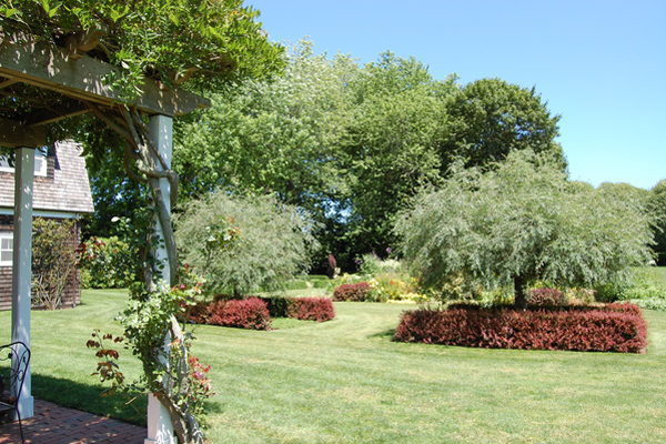 Bridgehampton estate garden.  Dawn Watson