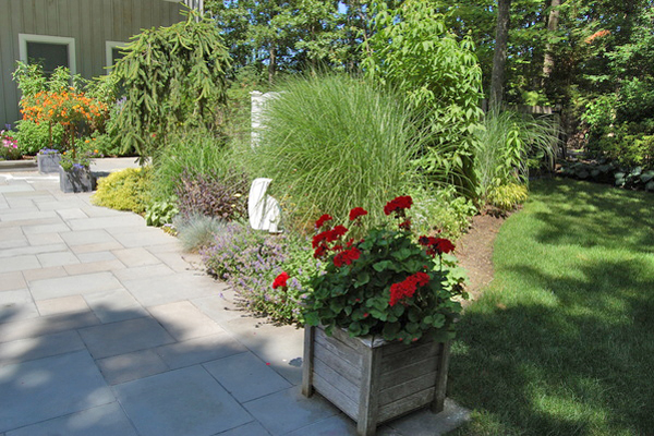 Sagaponack garden.   Dawn Watson