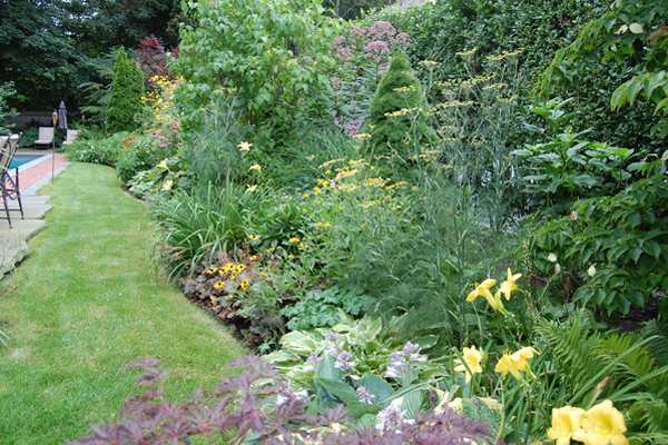 Southampton Village garden.  Dawn Watson